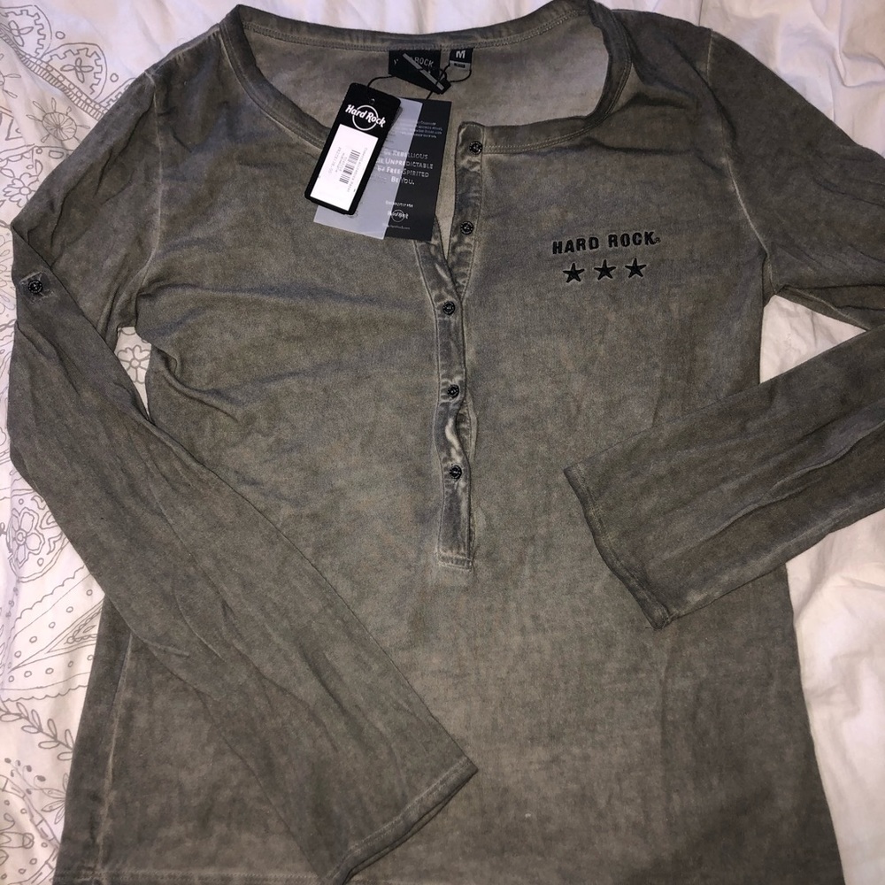 Hard rock guitar company long sleeve t shirt